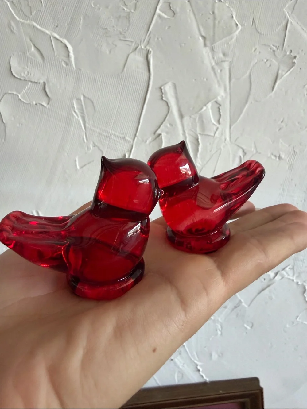 vintage ruby red 